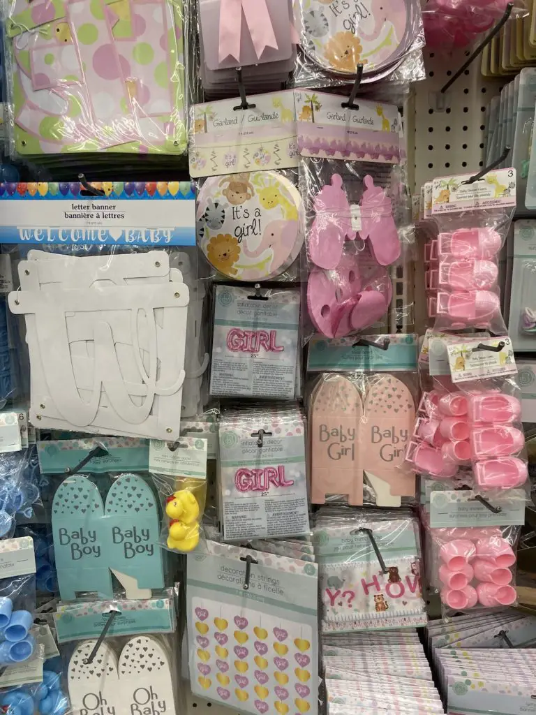 baby showers on a budget