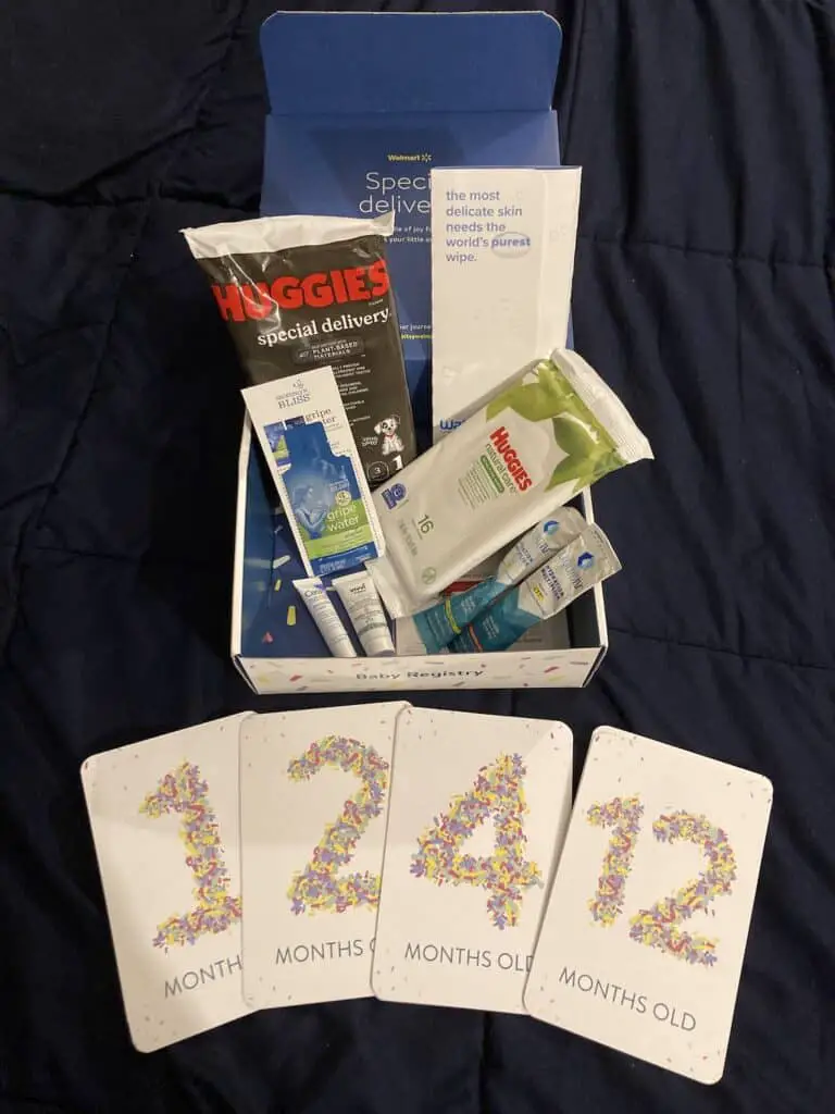 Walmart welcome box contents