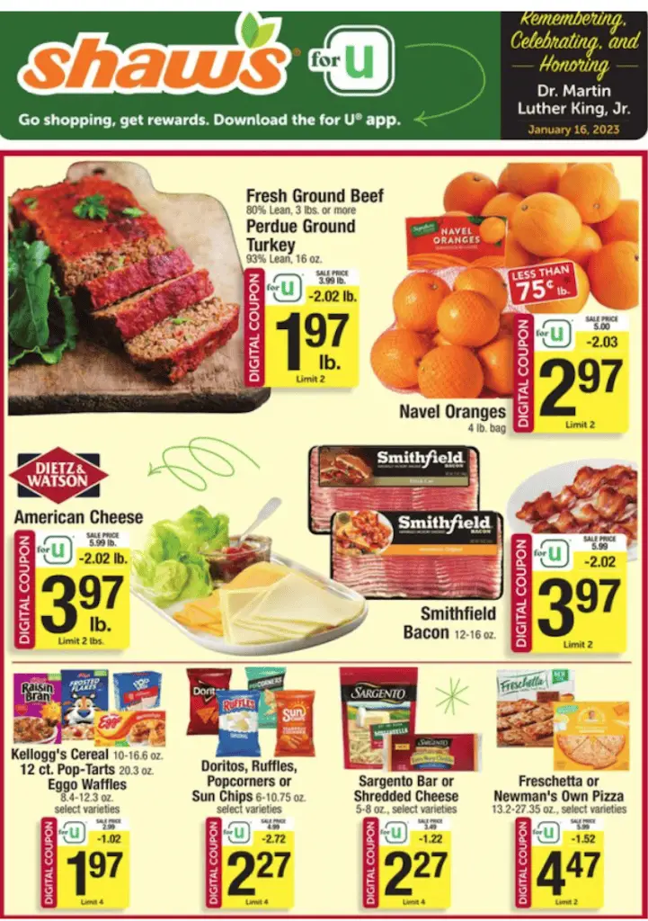 loss leader sales save money on groceries